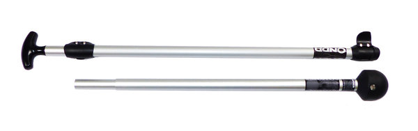 1x Onda-Landpaddling-Stick aluminum, optionally 2 spare rubbers